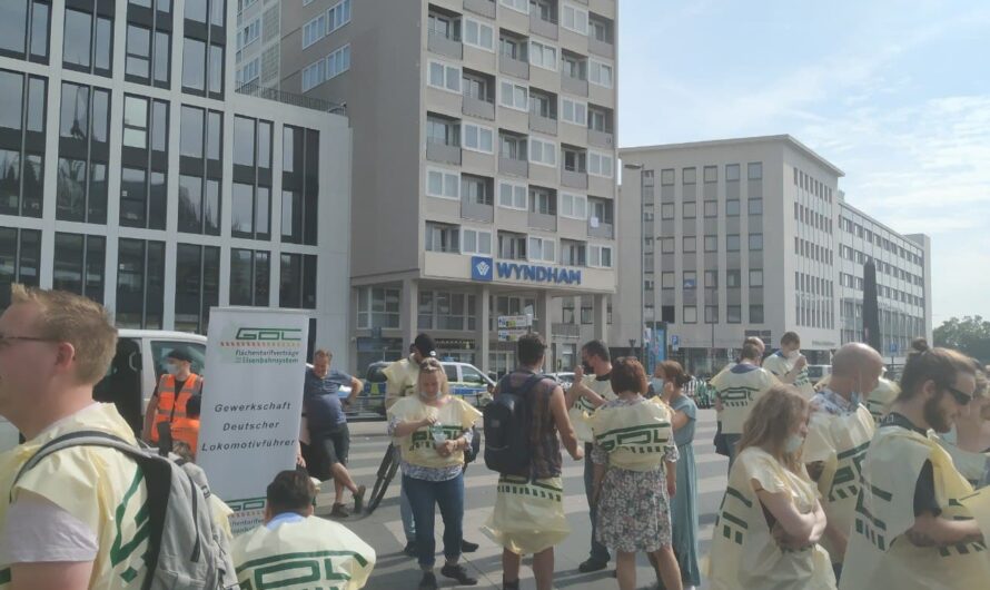 Zweiter Streiktag lief auch