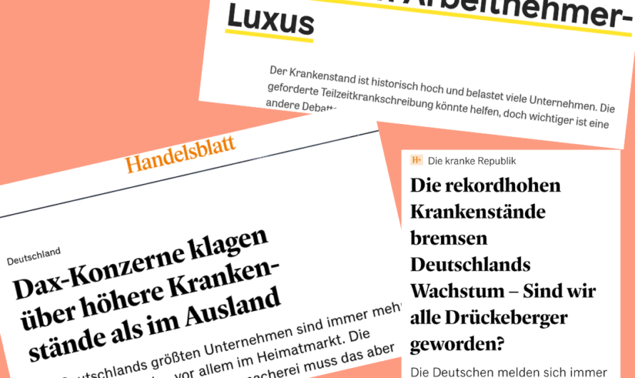 Heute schon die deutsche Wirtschaft gerettet?