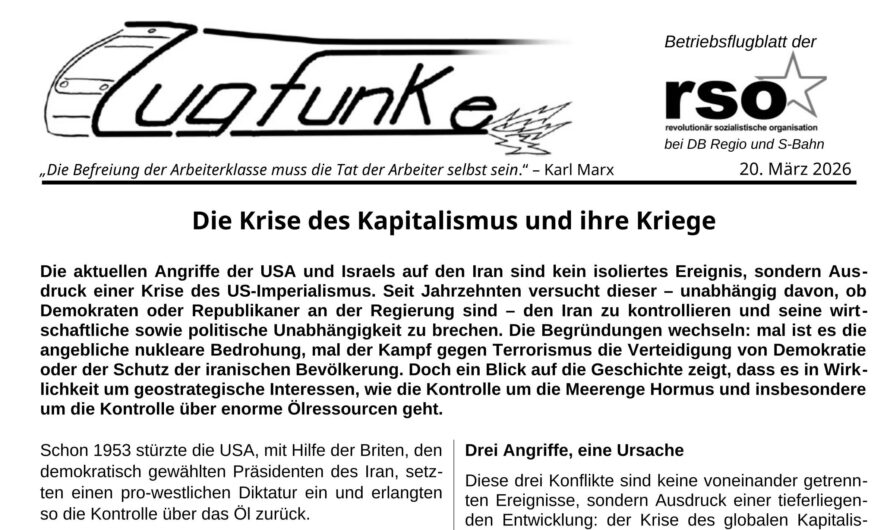 Der neue Zugfunke vom 20. März 2026