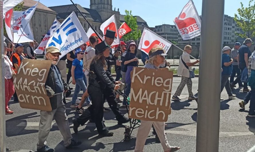 Ihre Kriege – unser Leben – unsere Forderungen