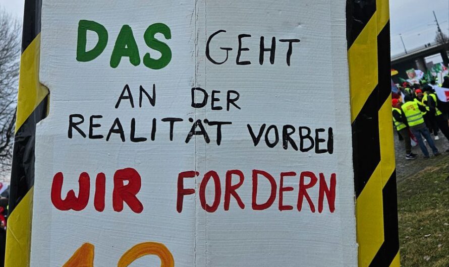 Streiks gegen Panikmache